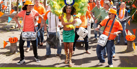 WeCycle Braziliaanse danseressen