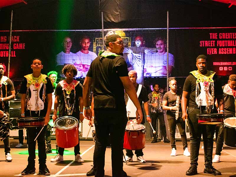 Caribische Brassband voor-evenementen