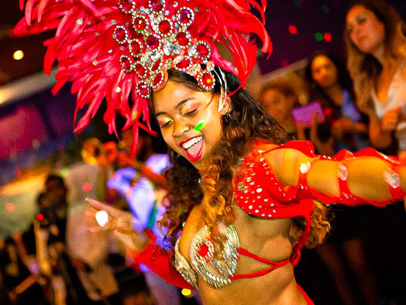 Braziliaans entertainment voor bruiloft