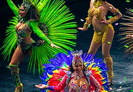 Bekijk onze Braziliaanse samba show
